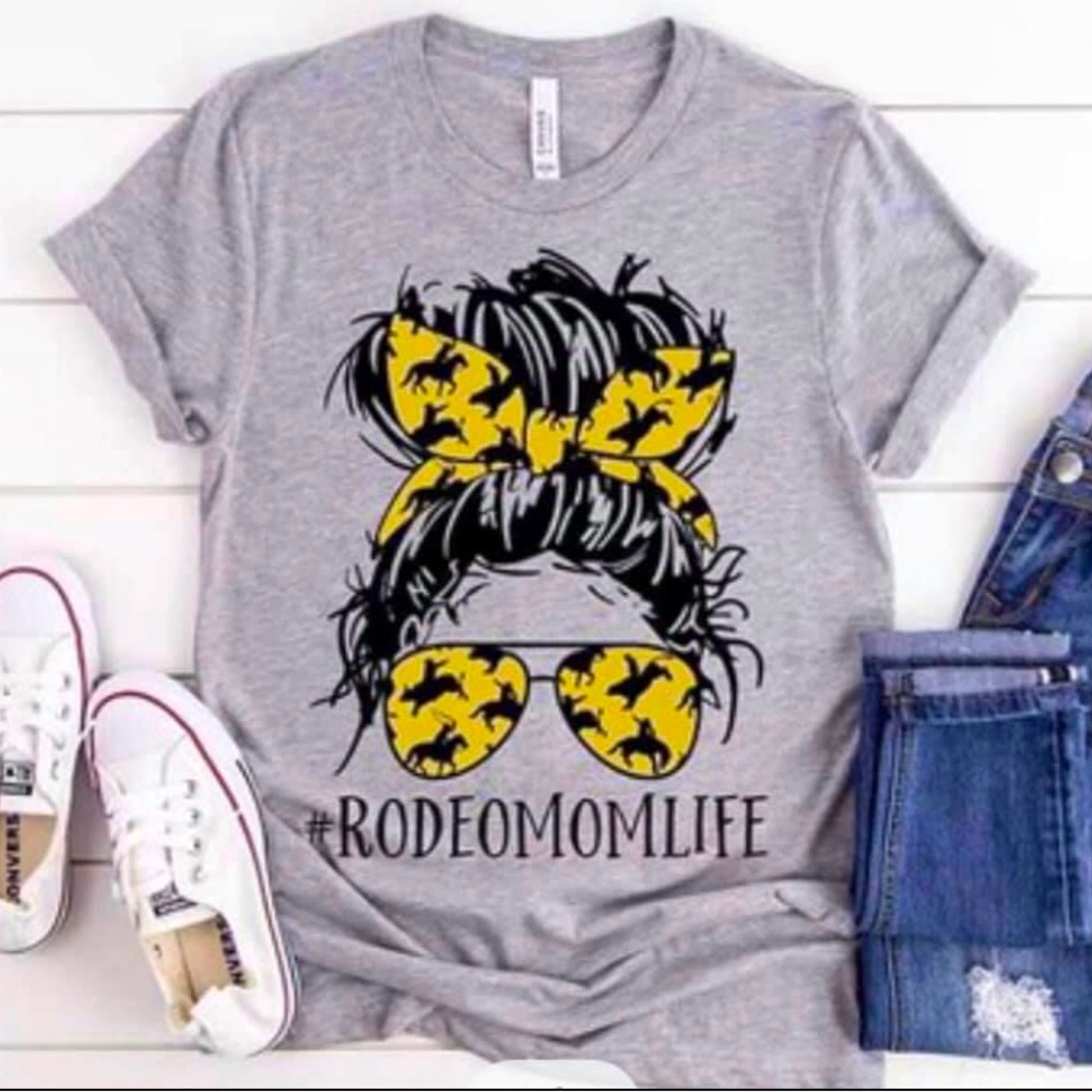 Rodeo mom life tshirt